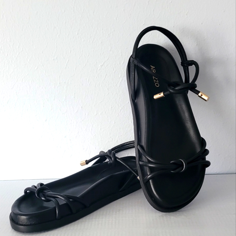 AREZZO Camila Footbed Sandals 7B - Picture 6 of 6